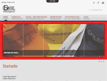 Tablet Screenshot of basemedien.de